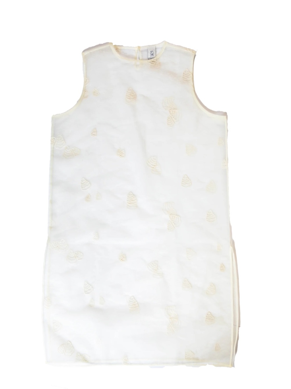 Cadets Organza Tunic In Pearl Size S/M Nwt — image 2 of 8